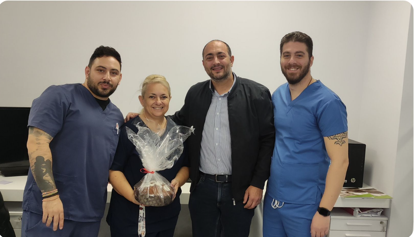 Δίπλα στους εργαζόμενους που υποδέχθηκαν το 2026 στο καθήκον