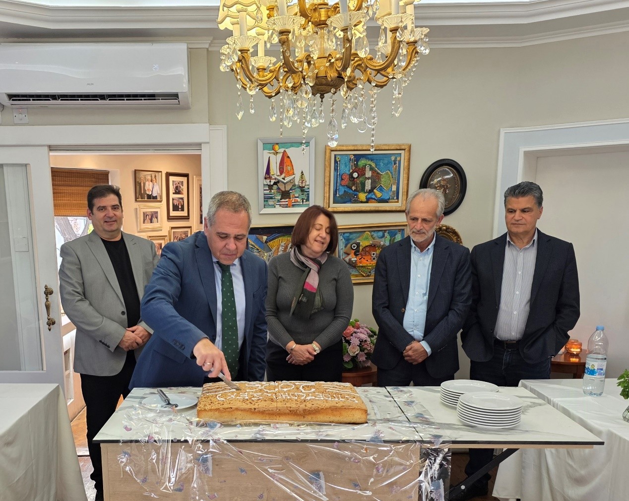 Καθιερωμένη κοπή βασιλόπιτας της ΕΠΟΕΤ (ΟΗΟ-ΣΕΚ)