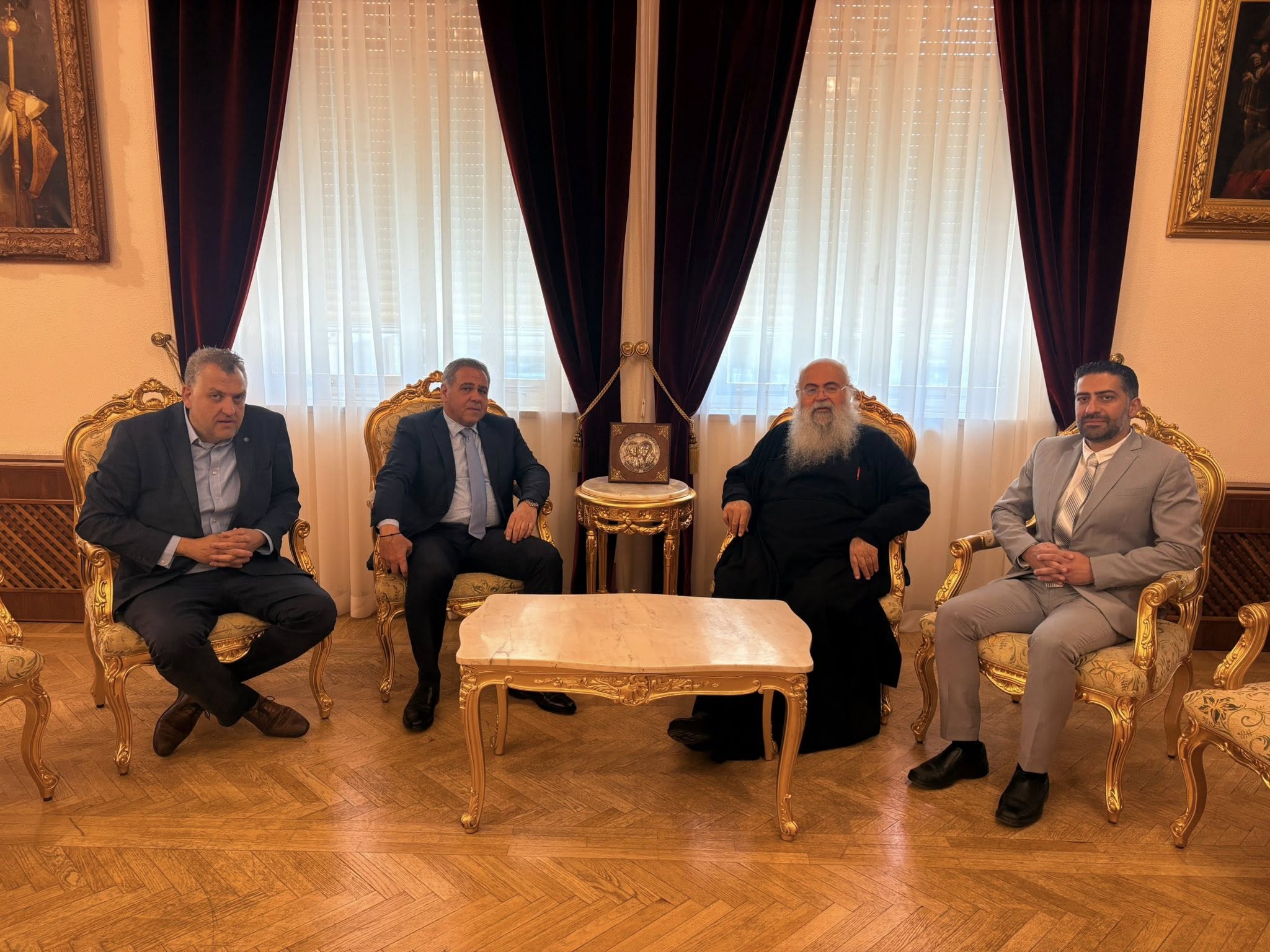 Στην Αρχιεπισκοπή η νέα ηγεσία της ΣΕΚ