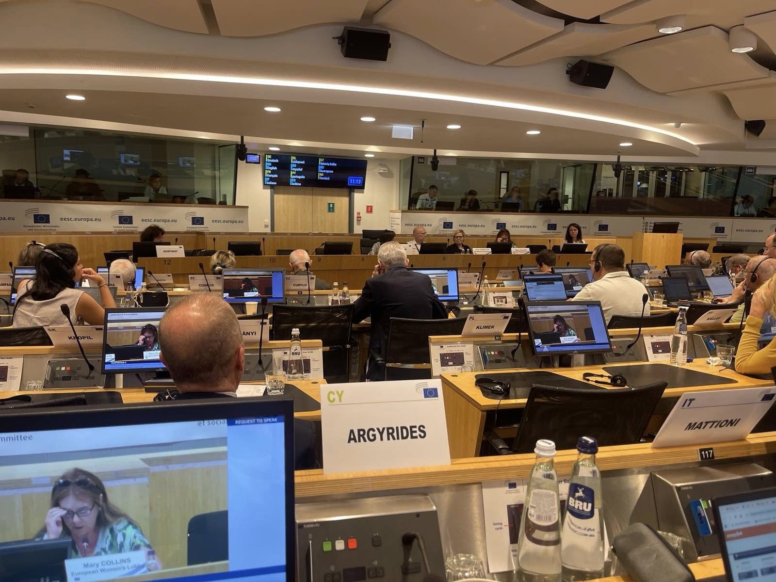 Η ΣΕΚ στις εργασίες του Τμήματος «Απασχόληση, Κοινωνικές Υποθέσεις και Δικαιώματα του Πολίτη» της ΕΟΚΕ