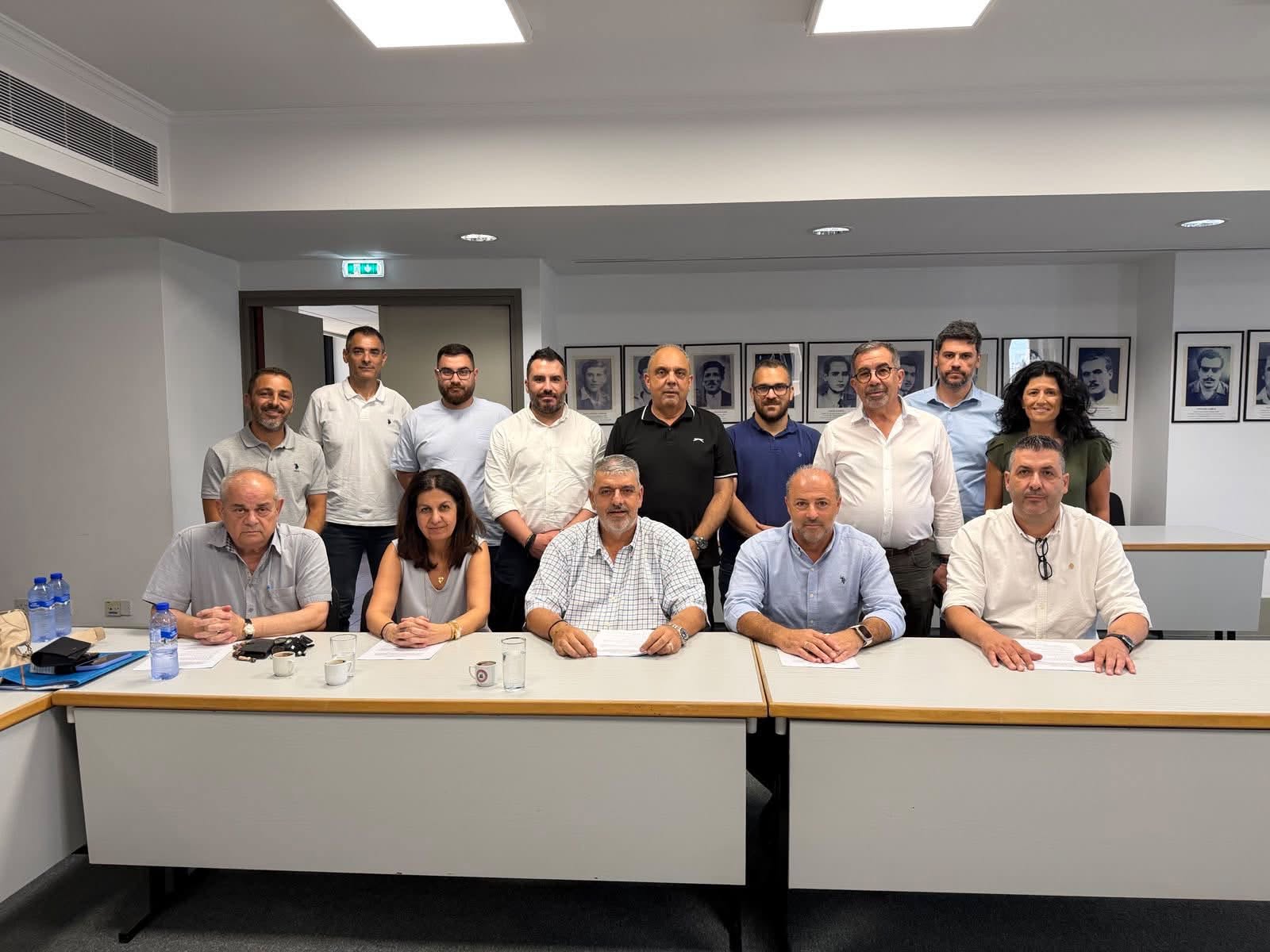 Ανανεώθηκαν οι Συλλογικές Συμβάσεις στις εταιρείες SMC JOINT VENTURE LTD, G. CHRISTOFI & SONS LTD και KYRIAKIDES & PIERIDES LTD