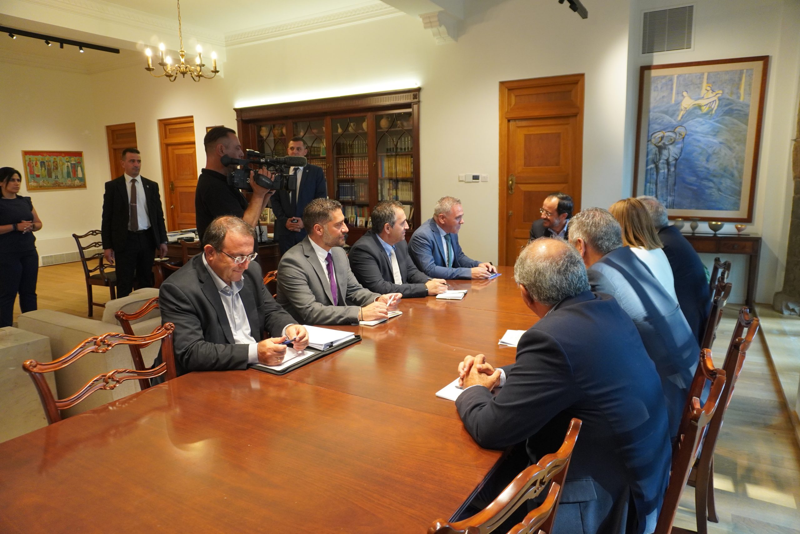 Συνάντηση ηγεσίας της ΣΕΚ με τον ΠτΔ