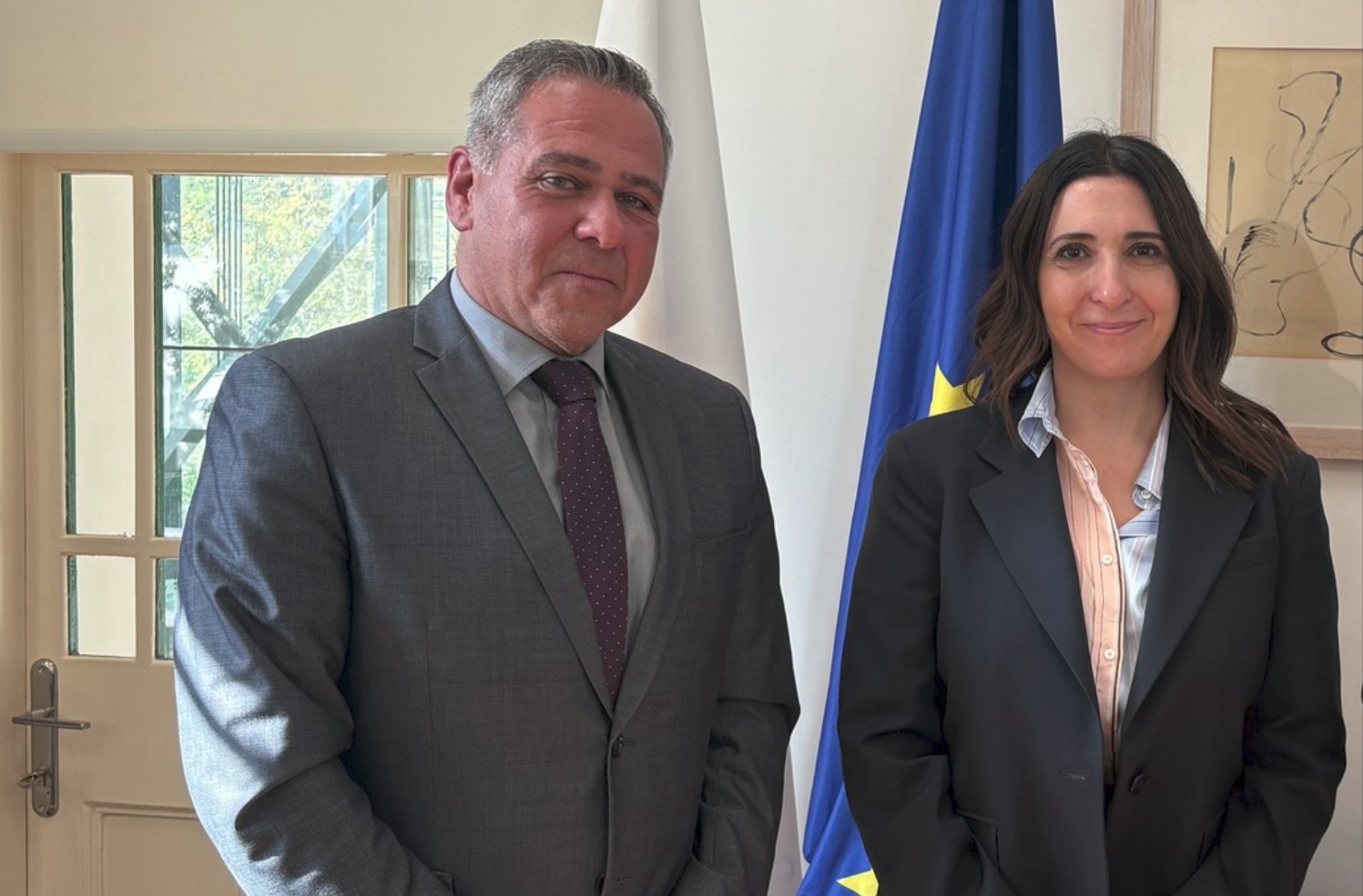 Συγχαρητήρια επιστολή στην Υφυπουργό Ευρωπαϊκών Θεμάτων